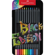 12 matite colorate Black Edition - Faber-Castell
