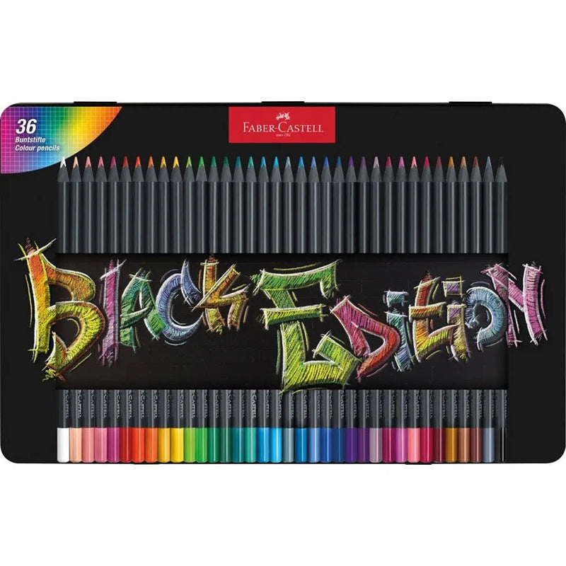 36 matite colorate Black Edition - Faber-Castell