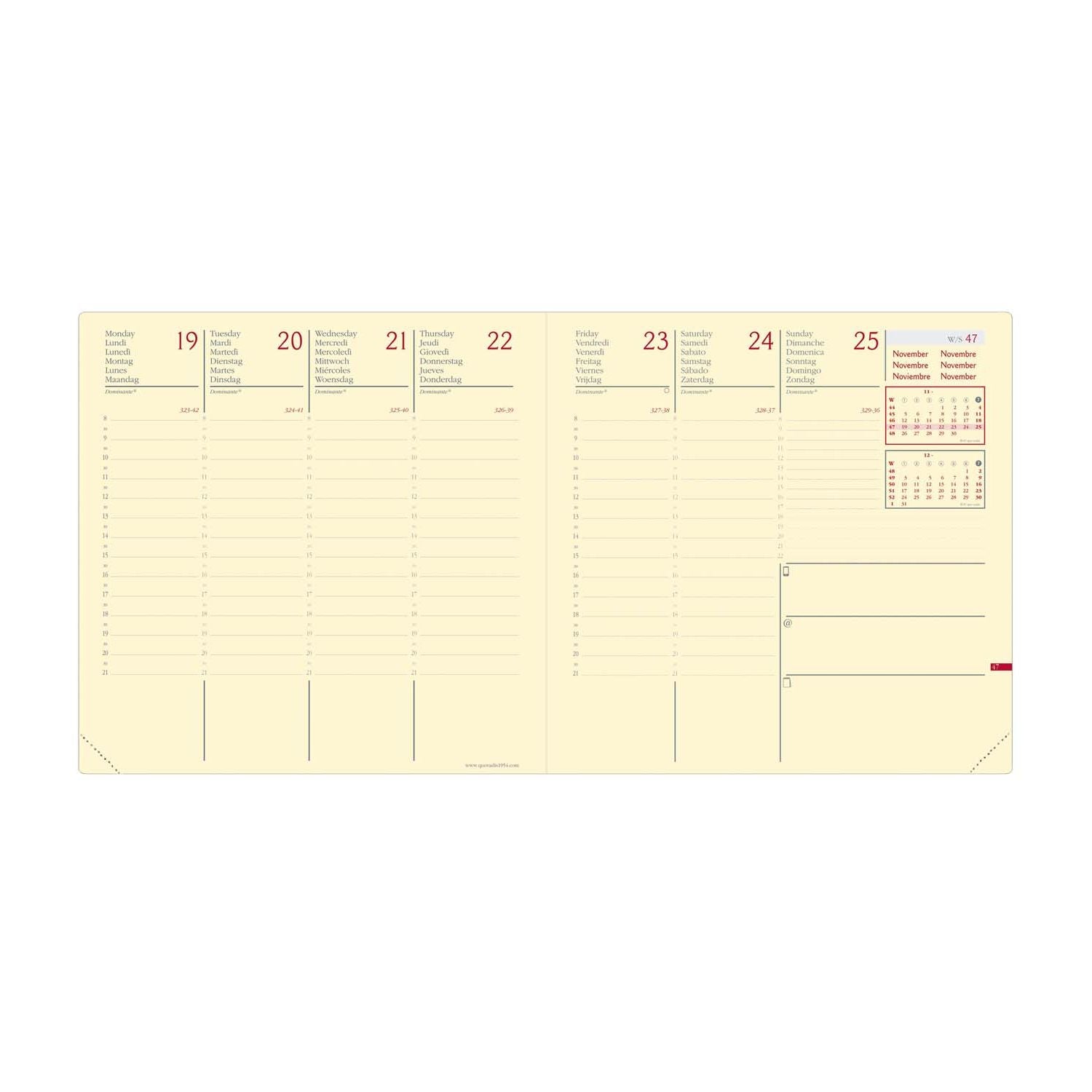Agenda Executif Prestige 2026 - Quo Vadis