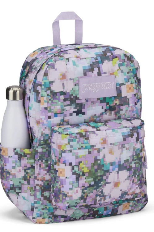 Zaino Jansport superbreak plus 8 bit floral