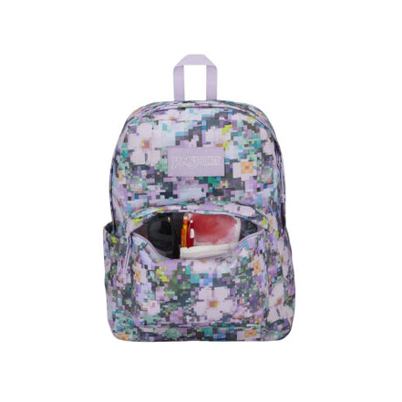 Zaino Jansport superbreak plus 8 bit floral