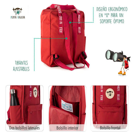 Zaino Pepita Viajera - Leggerezza, stile e libertà in movimento
