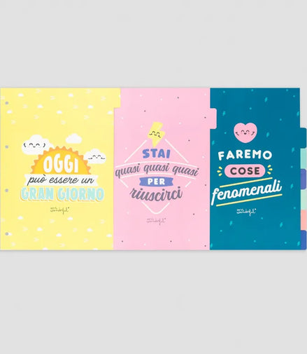 Divisori per raccoglitori Mr.Wonderful