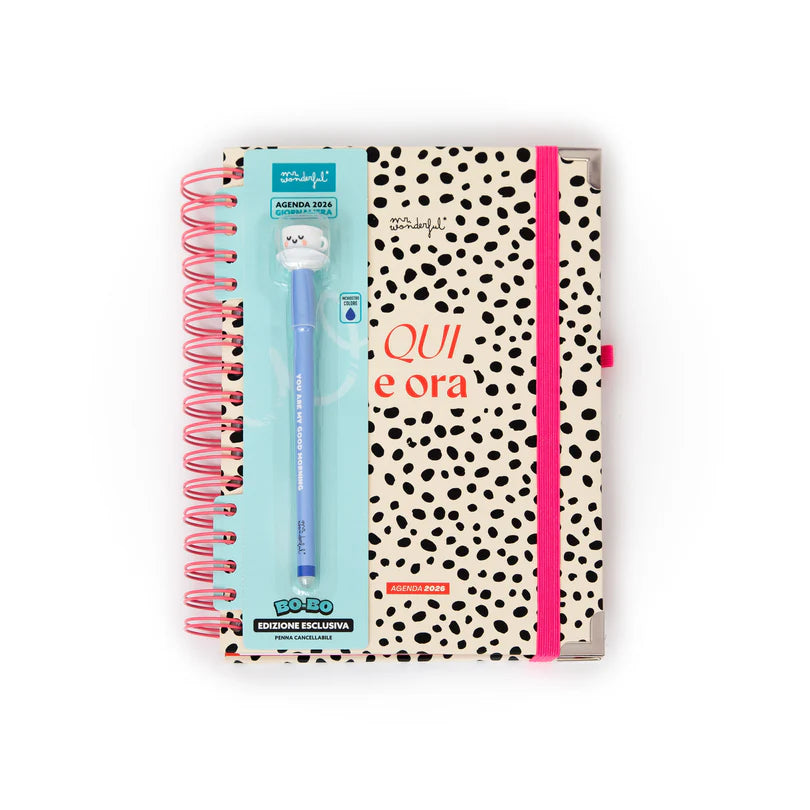 Agenda Office giornaliera 2026 - Mr Wonderful