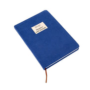 Taccuino A5 Velluto Blu - Mr Wonderful
