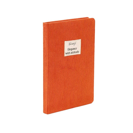 Taccuino A5 Velluto Terracotta - Mr Wonderful