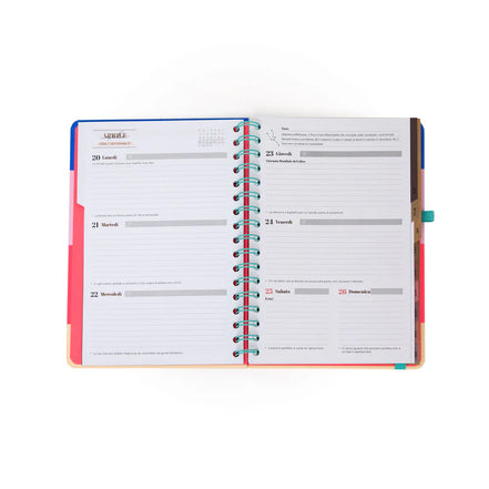 Agenda Office settimanale 2026 - Mr Wonderful