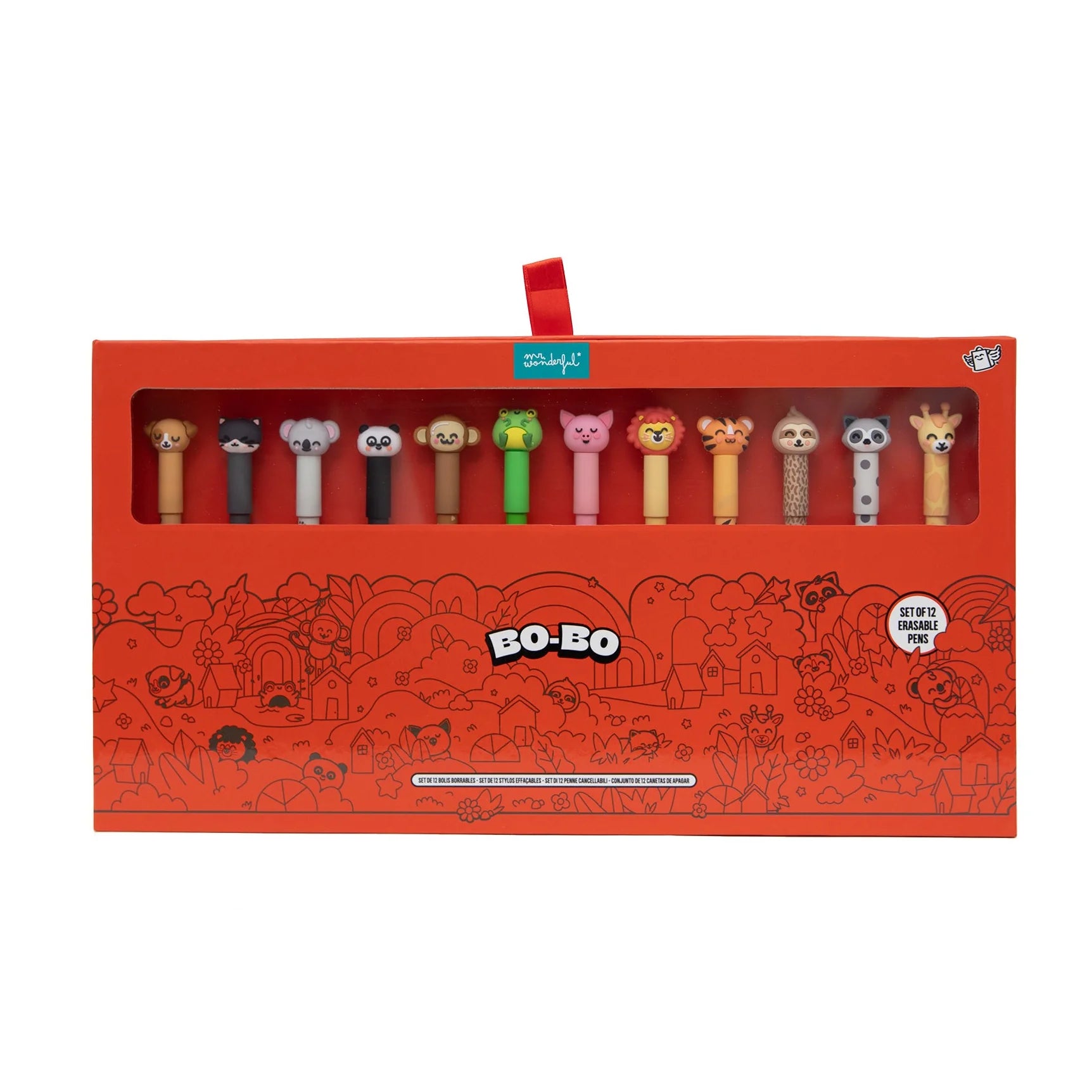 Set 12 penne cancellabili BoBo - Mr Wonderful