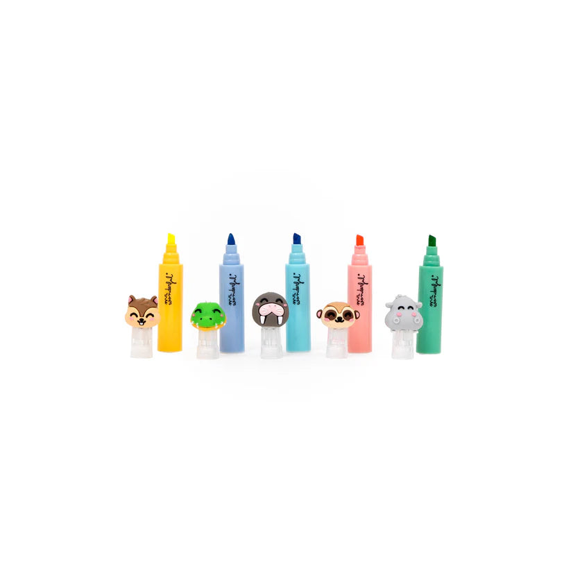 Set 5 Mini Evidenziatori - Mr Wonderful