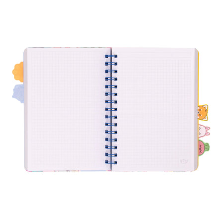 Quaderno Spiralato A4 con Divisori - Mr Wonderful