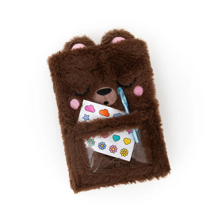Taccuino A5 in Peluche Mr Wonderful – Morbidissimo, Tenero e Perfetto per Scrivere e Sognare