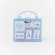 Set di 6 Timbri Mr Wonderful con Personaggi Lazy – Creatività Sempre con Te, Ovunque