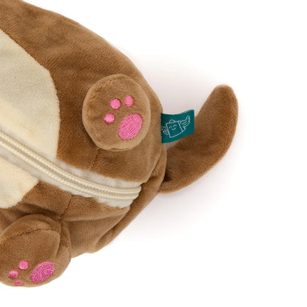 Astuccio in Peluche a Forma di Lontra – Morbido, Tenero e Custode delle Tue Penne