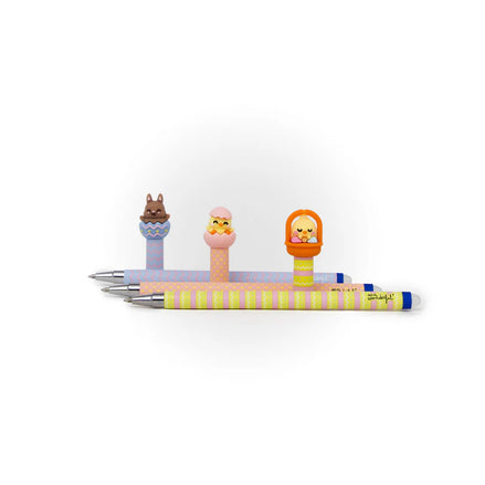 Set 3 Penne Cancellabili Mr Wonderful – Edizione Pasqua