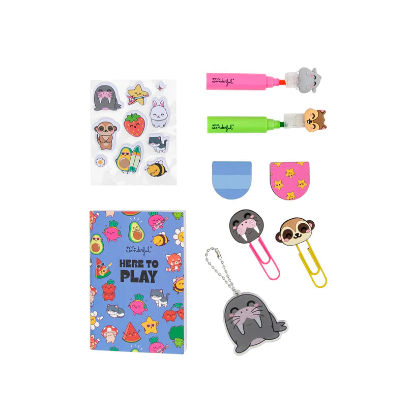 Kit per Decorare La Tua Agenda Here To Play - Mr Wonderful