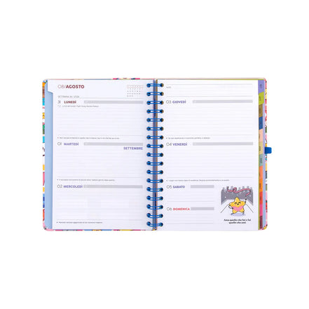 Agenda 2026/2027 Settimanale Manuale Per Un Anno Brillante - Mr Wonderful