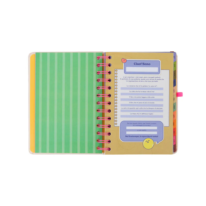 Set Agenda Settimanale 2026/2027 e 3 penne - Mr Wonderful