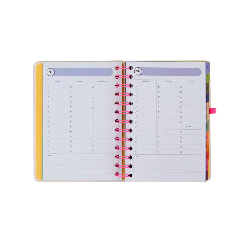Set Agenda Settimanale 2026/2027 e 3 penne - Mr Wonderful