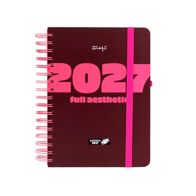 Agenda Classic Wonder 2027 Giornaliera Full Aesthetic - Mr Wonderful