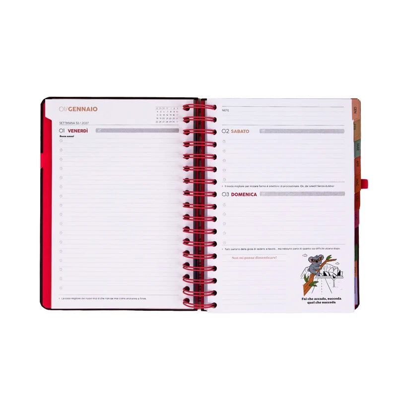 Agenda Classic Wonder 2027 Giornaliera Full Aesthetic - Mr Wonderful