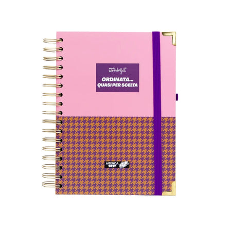 Agenda Classic Wonder 2027 Giornaliera Ordinata Quasi per Scelta - Mr Wonderful