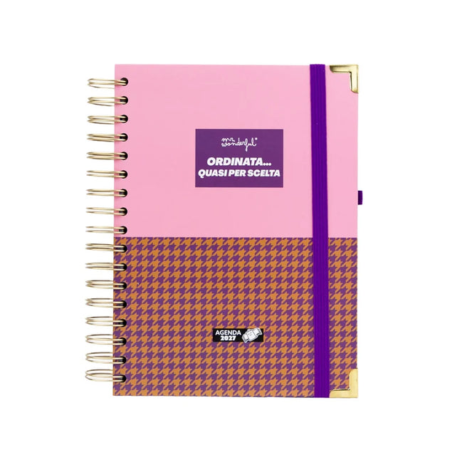 Agenda Classic Wonder 2027 Giornaliera Ordinata Quasi per Scelta - Mr Wonderful