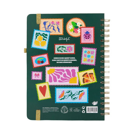 Agenda Classic Wonder 2027 Settimanale XL Il viaggio Continua - Mr Wonderful
