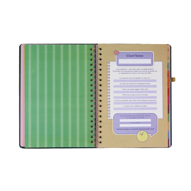Agenda Classic Wonder 2027 Settimanale XL Il viaggio Continua - Mr Wonderful