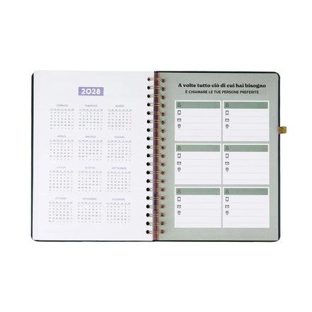 Agenda Classic Wonder 2027 Settimanale XL Il viaggio Continua - Mr Wonderful
