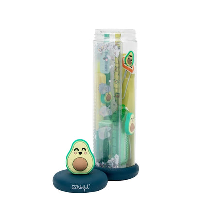 Set Stationery Avocado - Mr Wonderful