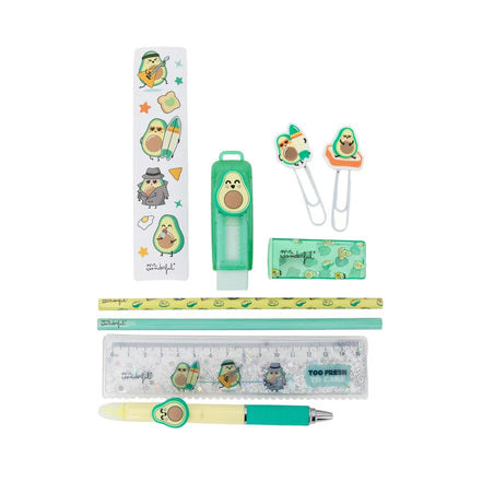 Set Stationery Avocado - Mr Wonderful