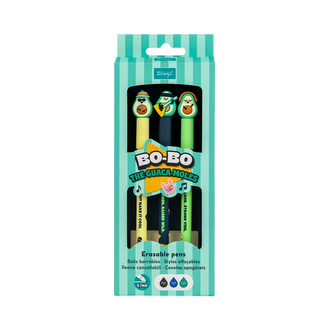 Set 3 Penne Cancellabili Bo Bo - Mr Wonderful