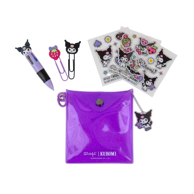 Kit per Decorarare la tua Agenda Kuromi - Mr Wonderful