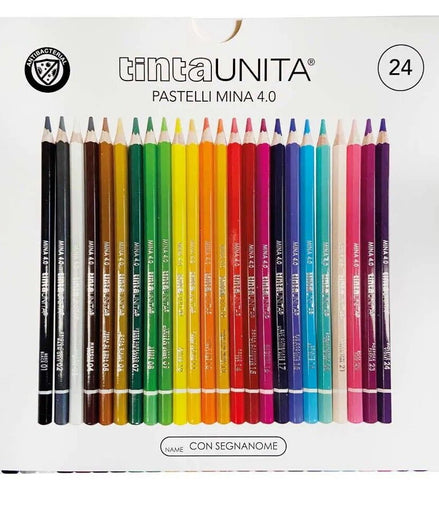 Matite colorate TintaUnita confezione da 24