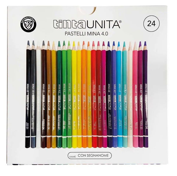 Matite colorate TintaUnita confezione da 24