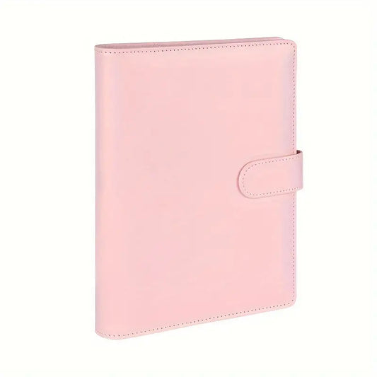 Planner A5 con sei anelli con divisori rosa