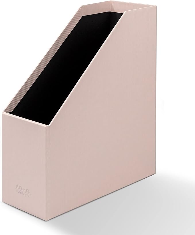 Porta documenti e riviste rosa cipria S.O.H.O - Rossler
