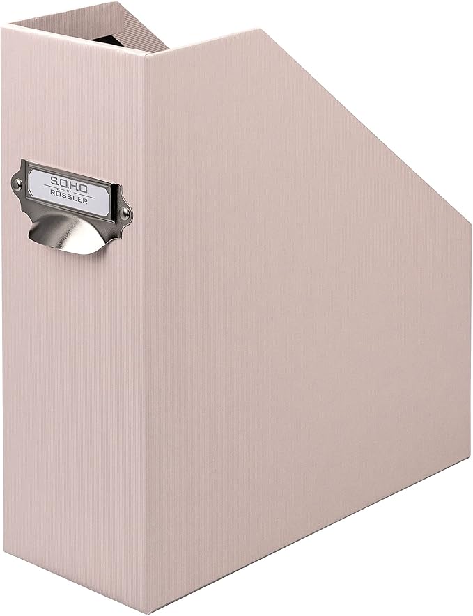Porta documenti e riviste rosa cipria S.O.H.O - Rossler