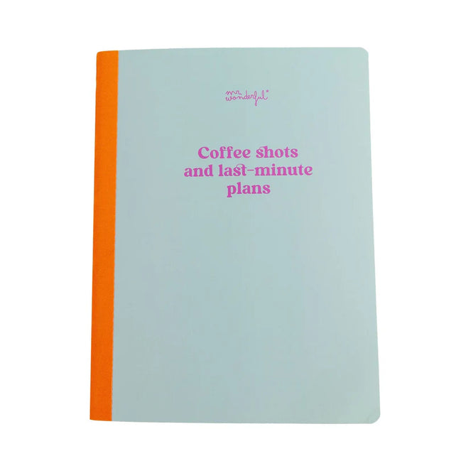 Quaderno A5 Coffee shots - Mr Wonderful