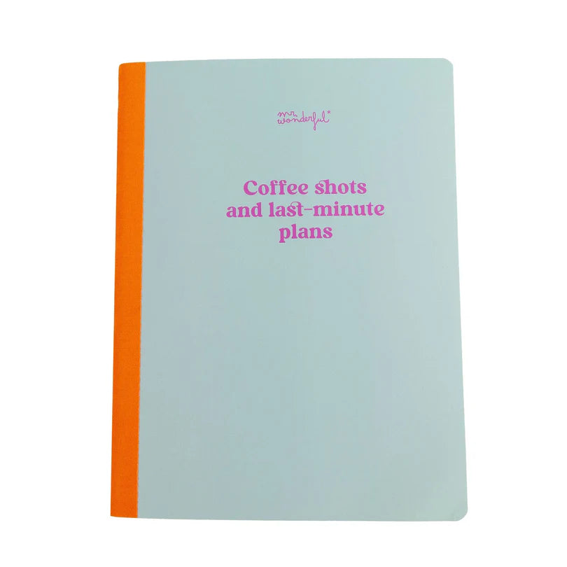 Quaderno A5 Coffee shots - Mr Wonderful