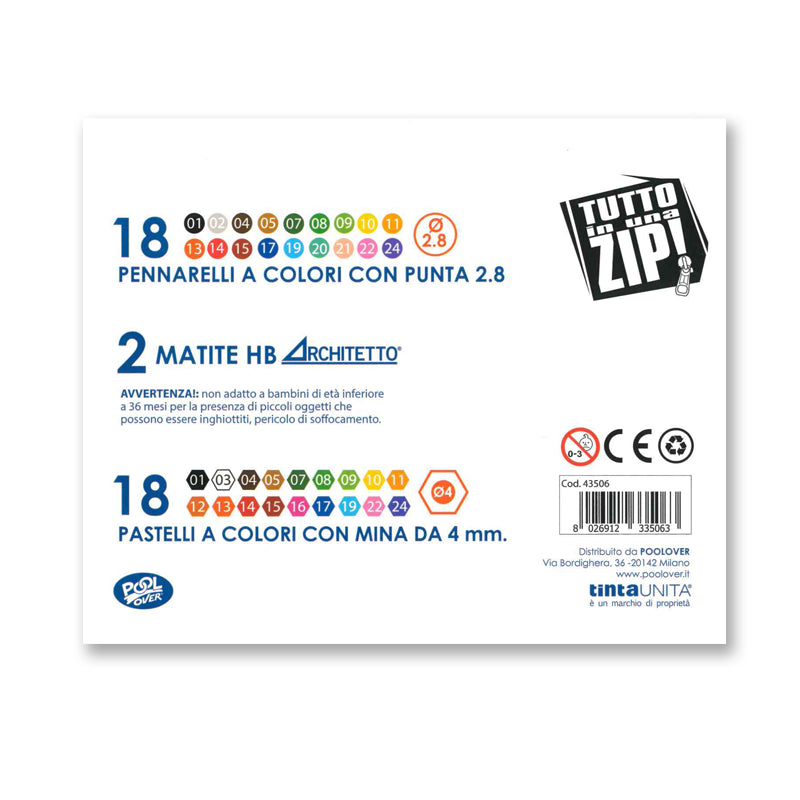 Ricarica astuccio - Tinta Unita