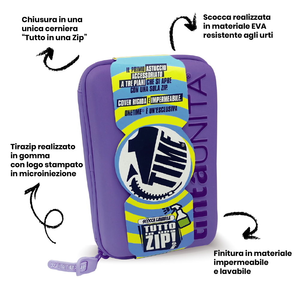 Astuccio One Time colori fruit - Tinta Unita