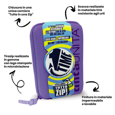 Astuccio One Time colori fruit - Tinta Unita