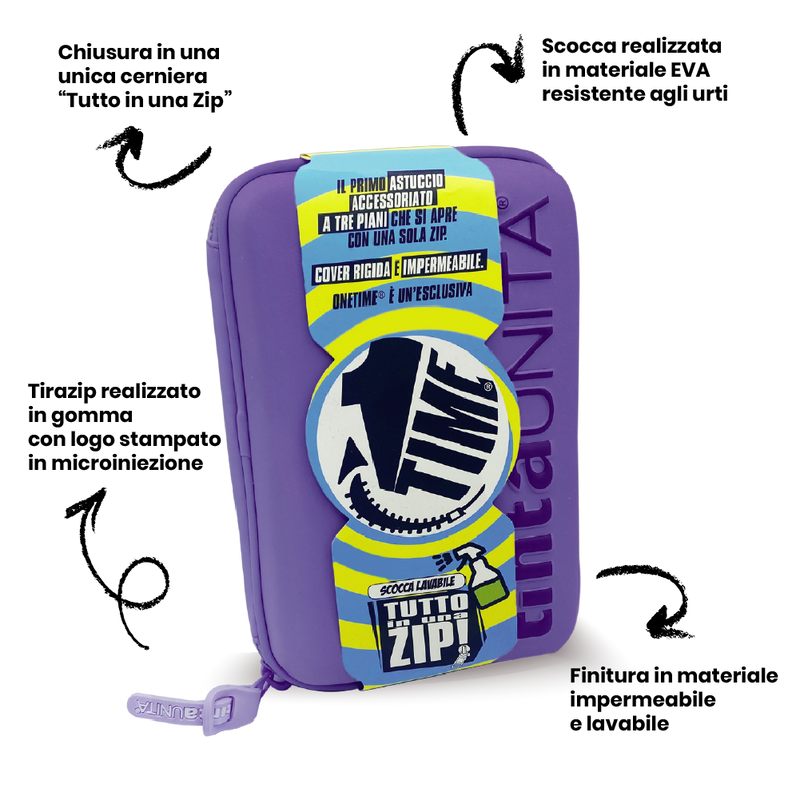 Astuccio One Time colori fruit - Tinta Unita