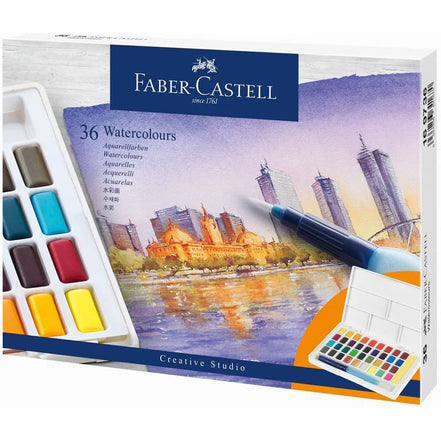 Astuccio con 36 Acquerelli - Faber-Castell