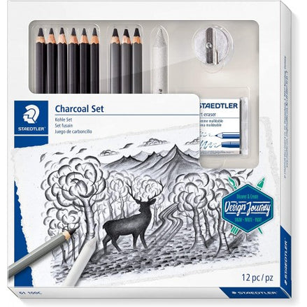 Charcoal Set - Kit matite e carboncino Staedtler