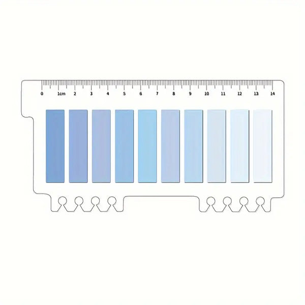Sticky notes con righello
