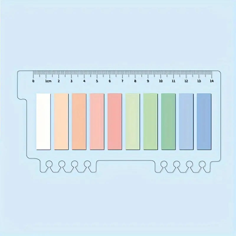 Sticky notes con righello