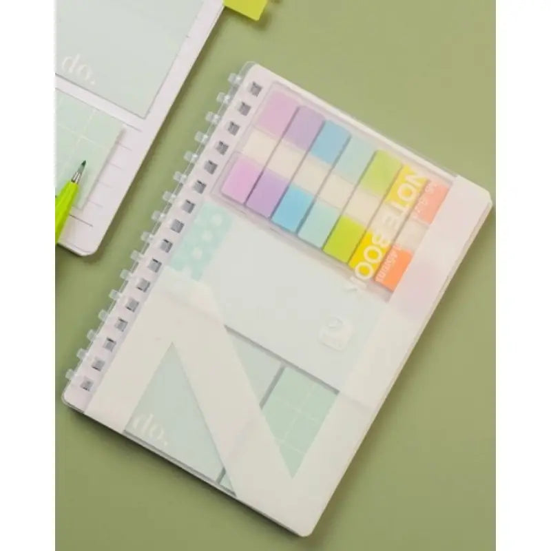 Taccuino A6 con sticky notes