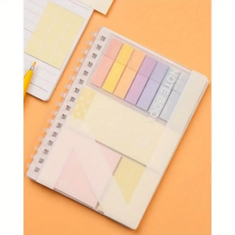 Taccuino A6 con sticky notes